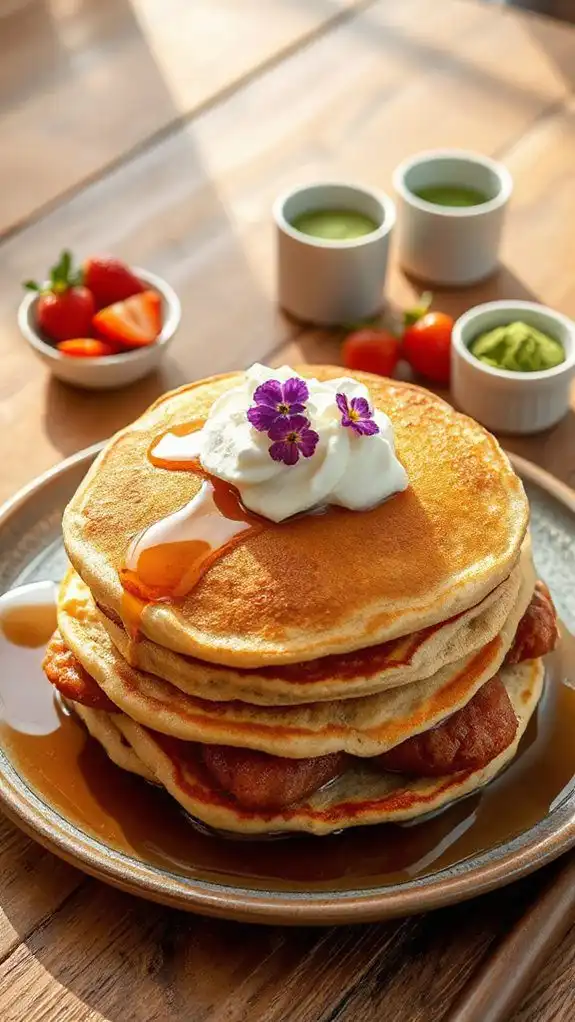 sweet pancakes with bean paste