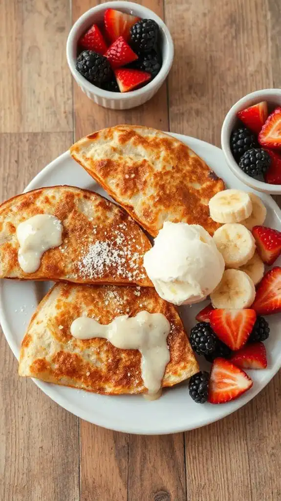 sweet tortilla dessert options