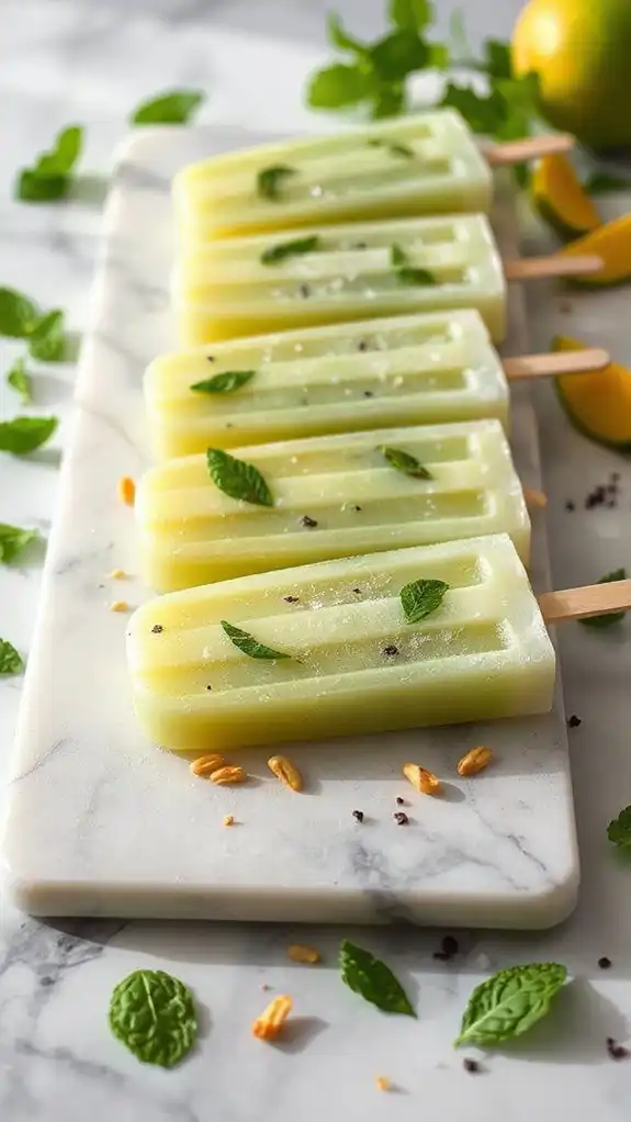 tangy aam panna popsicles