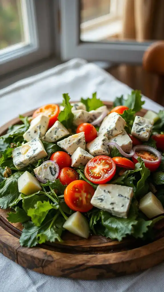 tangy blue cheese medley