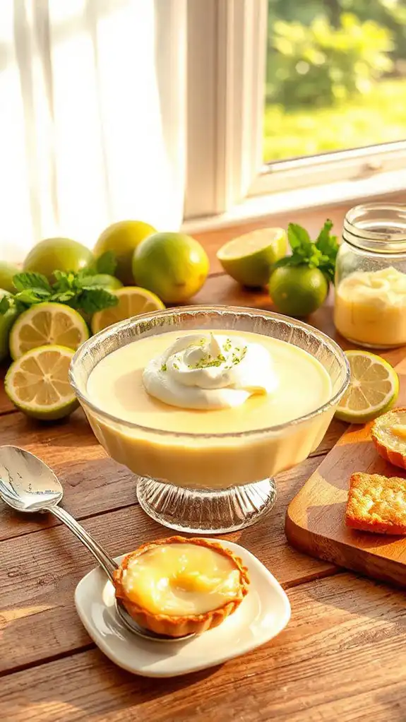 tangy creamy summer dessert