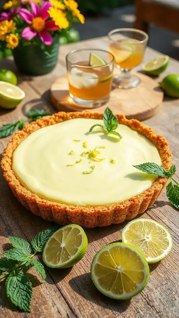 tangy creamy summer dessert