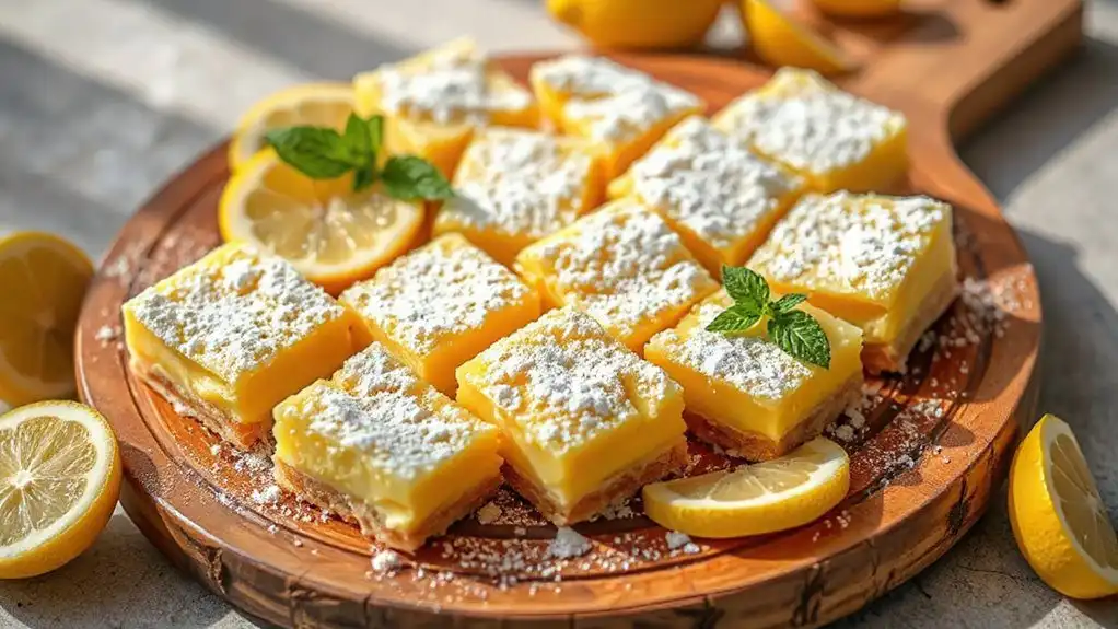 tangy lemon bars recipe