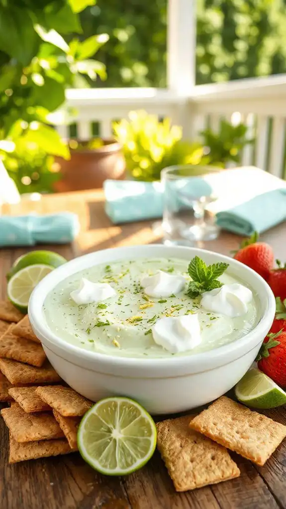 tangy sweet dessert dip