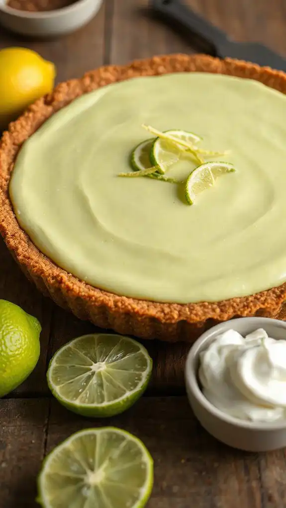 tart key lime pie