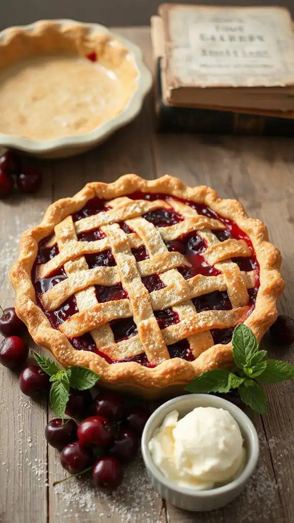 tasty sour cherry pie