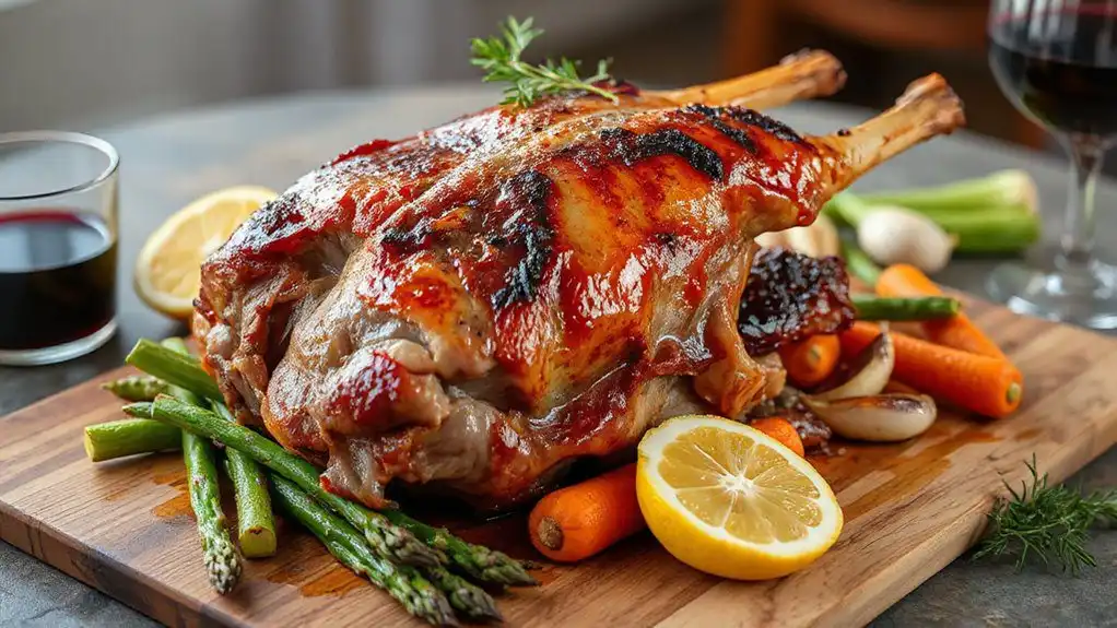tender easter lamb roast