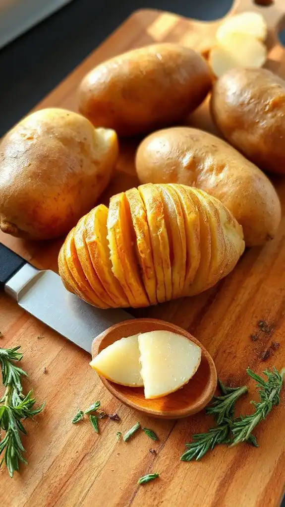thinly slice the potatoes thinly slice the potatoes