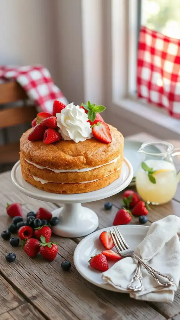 thoughtful pairings enhance cake