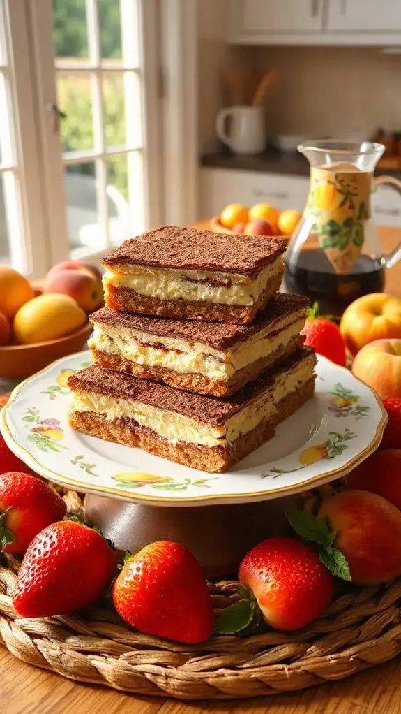 tiramisu cheesecake dessert bars