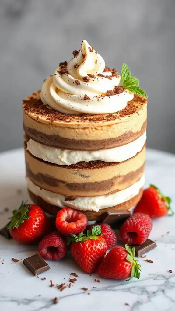 tiramisu inspired frozen dessert