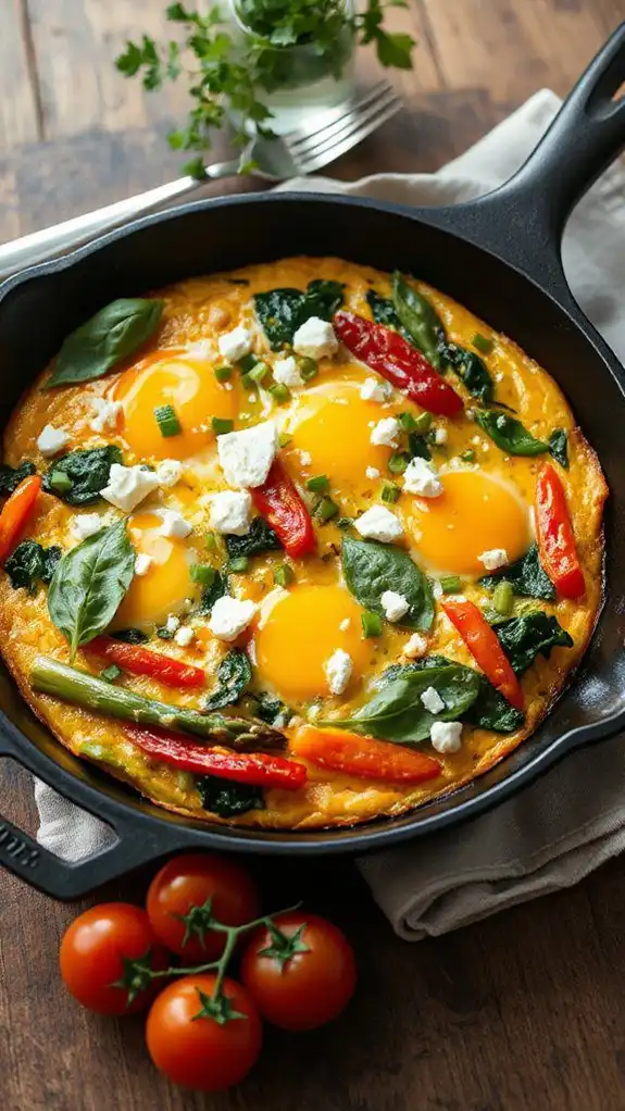 top with fresh herbs