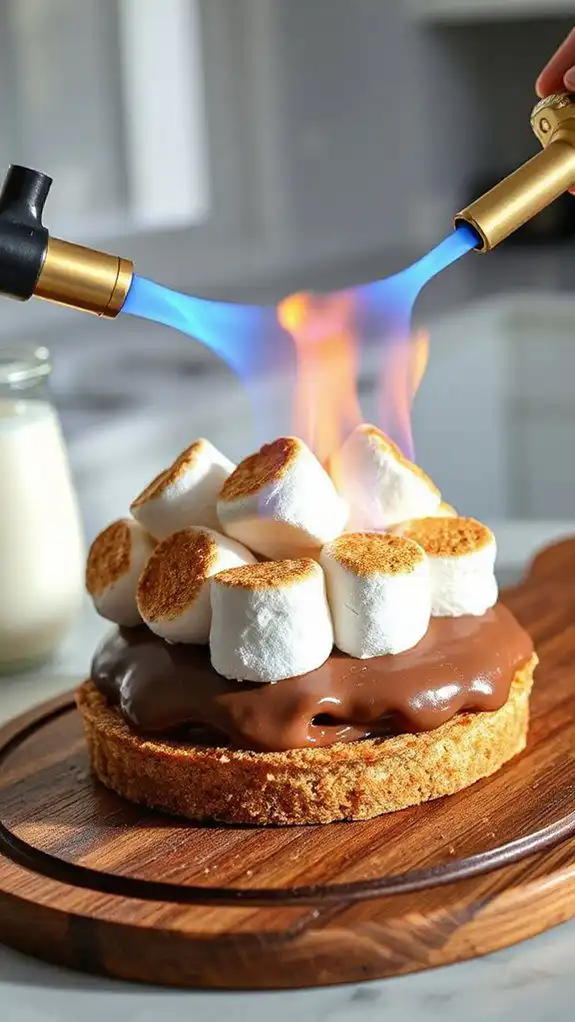 torched ethical vegan marshmallows