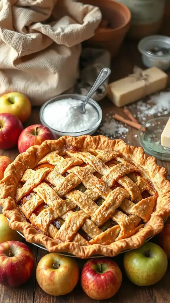 traditional dutch apple pie