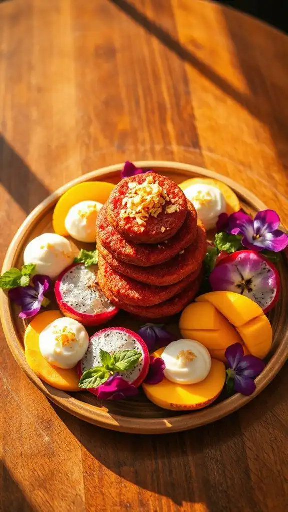 traditional indonesian red rice cake
