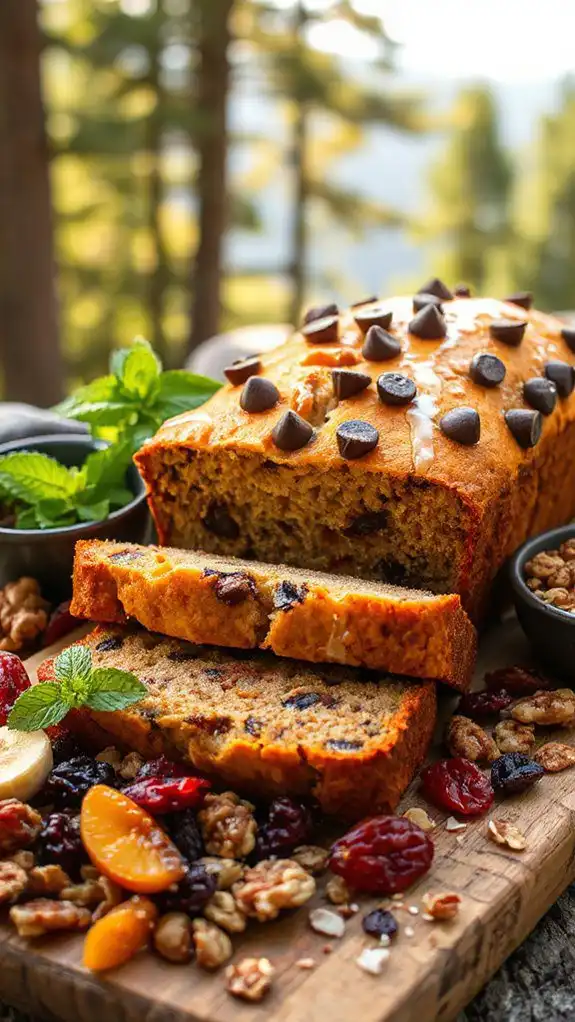 trail mix banana bread trail mix banana bread