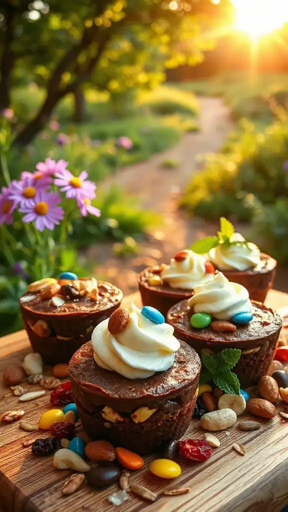 trail mix brownie delights trail mix brownie delights