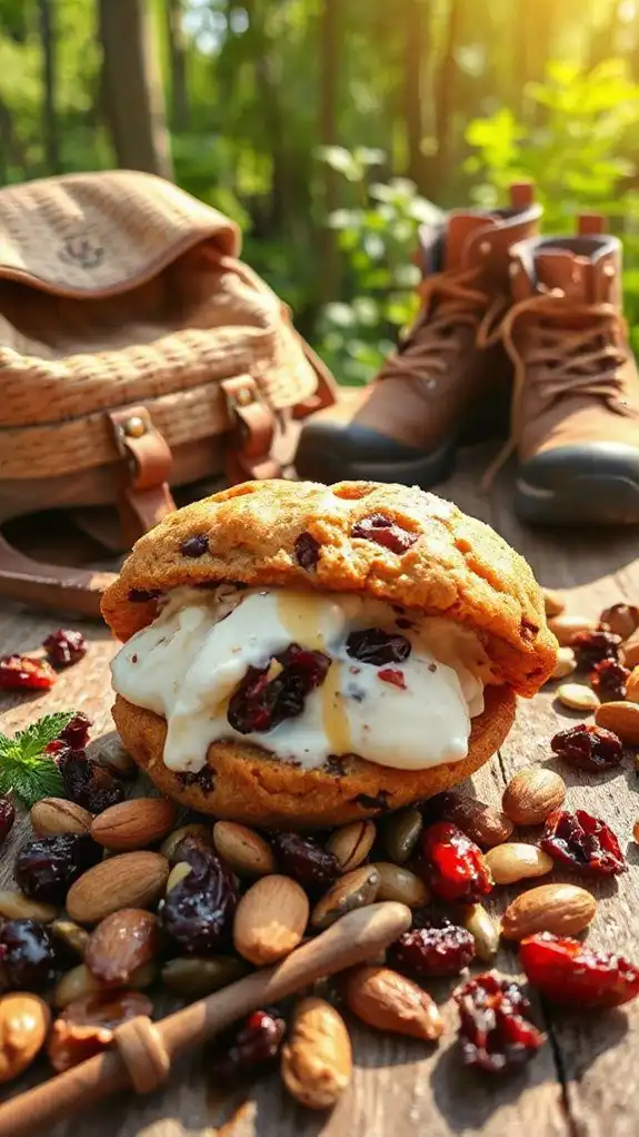 trail mix ice cream sandwiches trail mix ice cream sandwiches