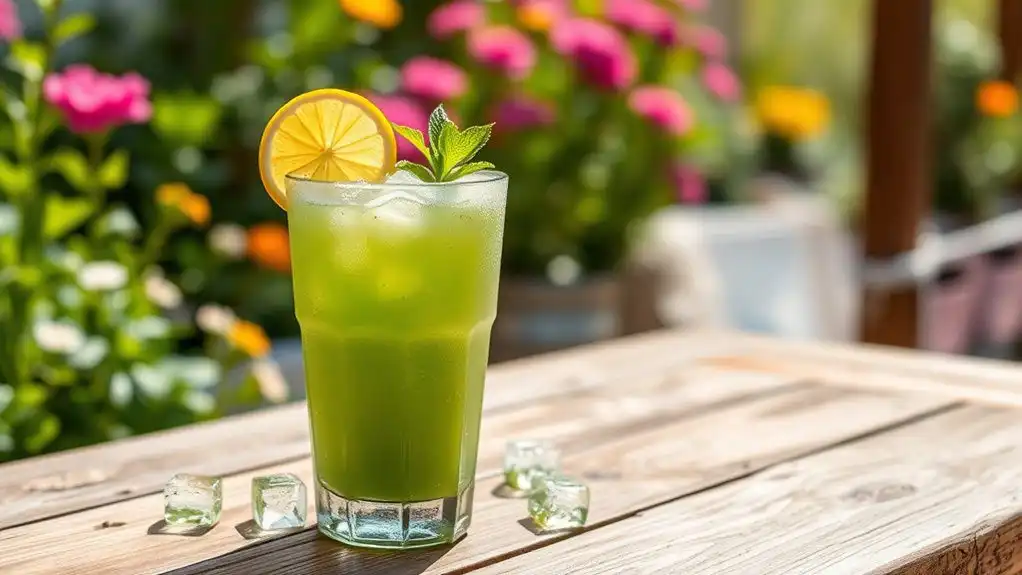 trendy matcha flavored summer desserts