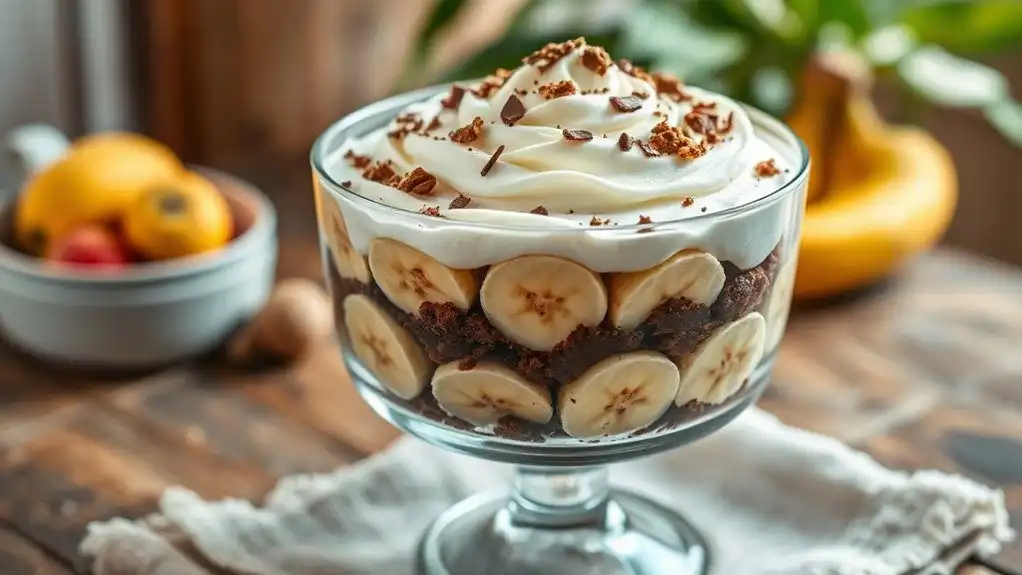 tropical banana dessert ideas