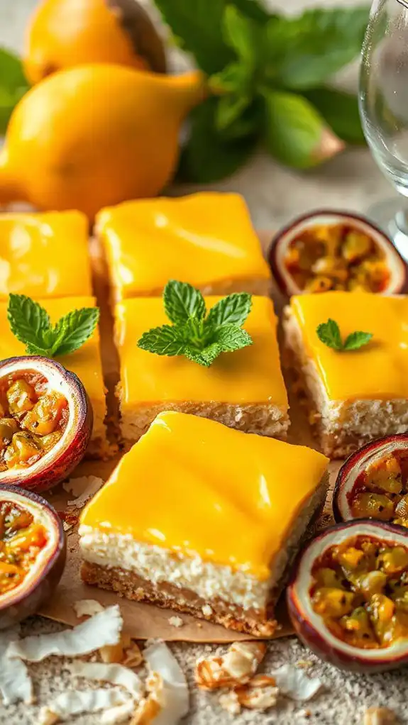 tropical cheesecake bar delight