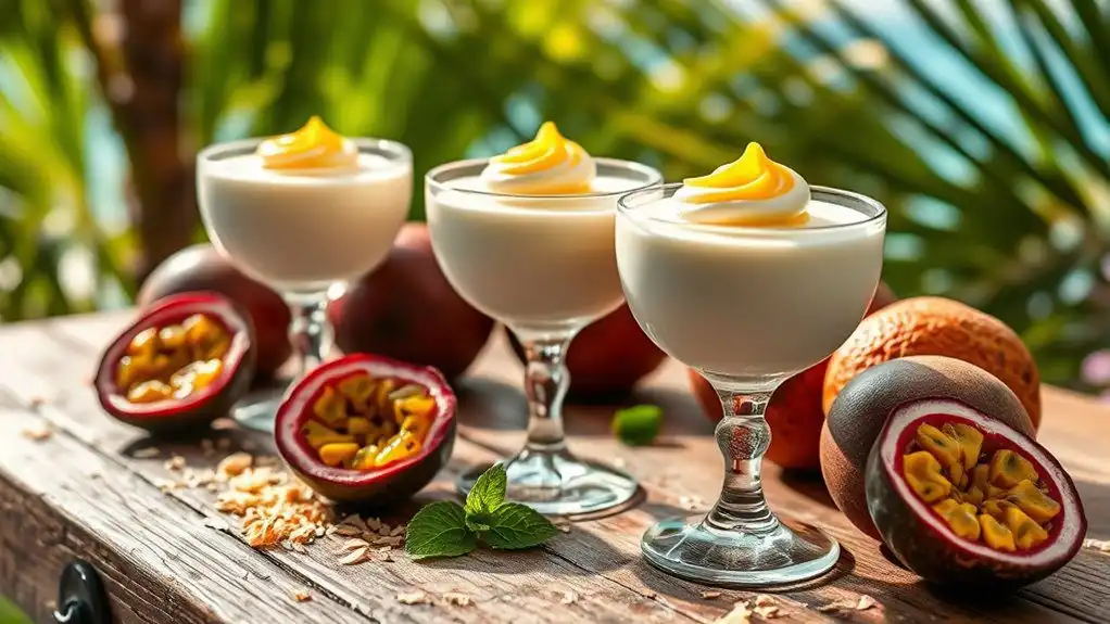 tropical coconut dessert recipes
