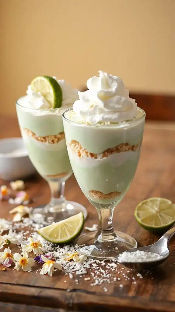 tropical dessert for two tropical dessert for two