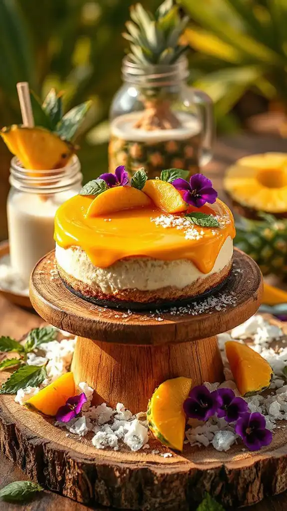 tropical frozen cheesecake delight tropical frozen cheesecake delight