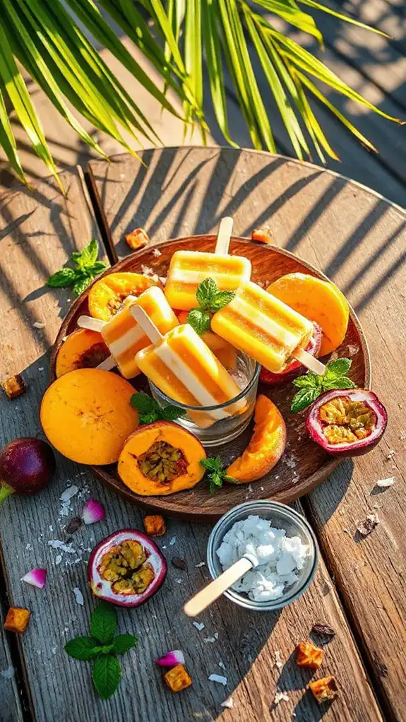 tropical fruit popsicle recipe