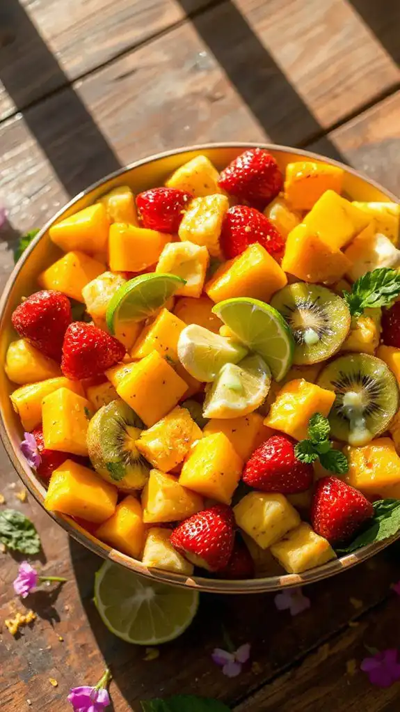 tropical fruit salad delight