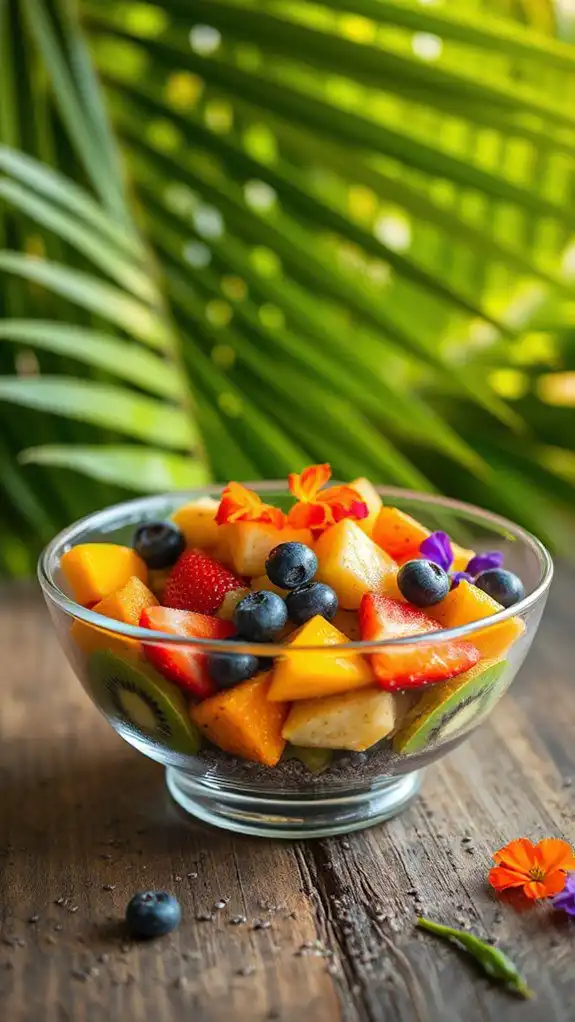 tropical fruit salad delight