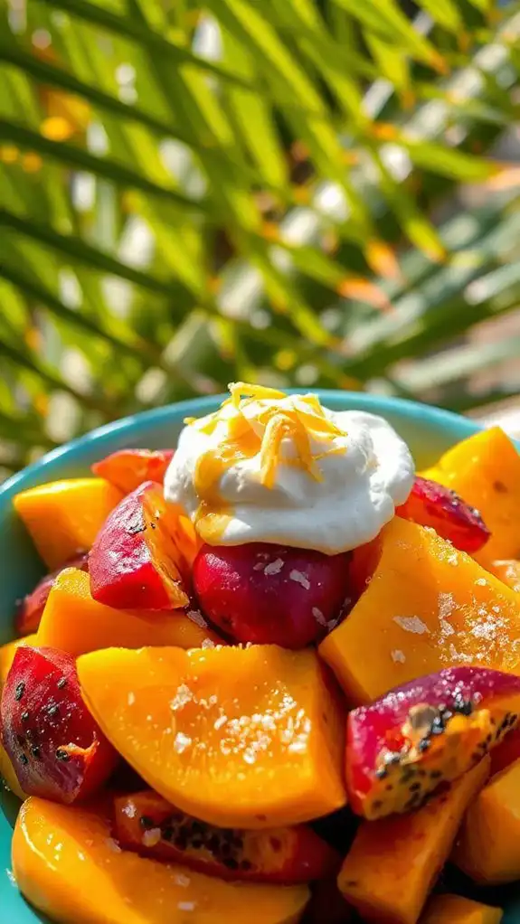 tropical fruit salad delight