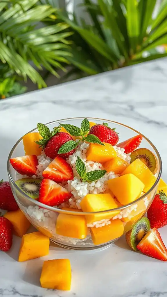 tropical fruit salad delight