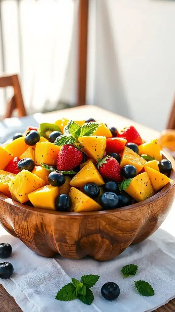 tropical fruit salad delight