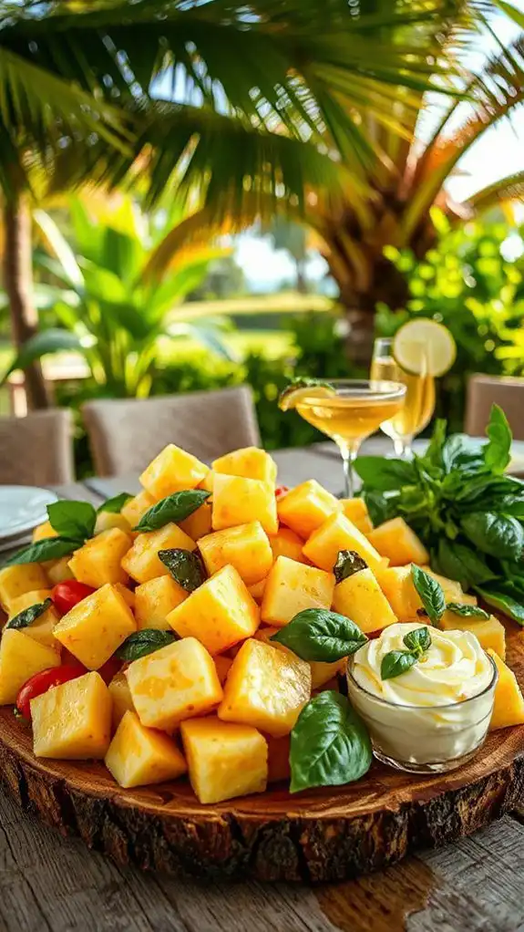 tropical fruit salad delight