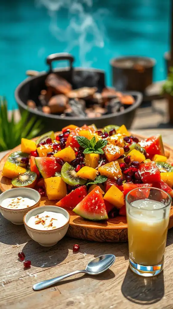 tropical fruit salad delight