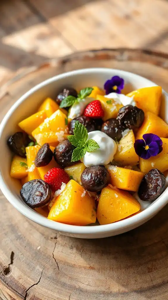 tropical fruit salad fusion