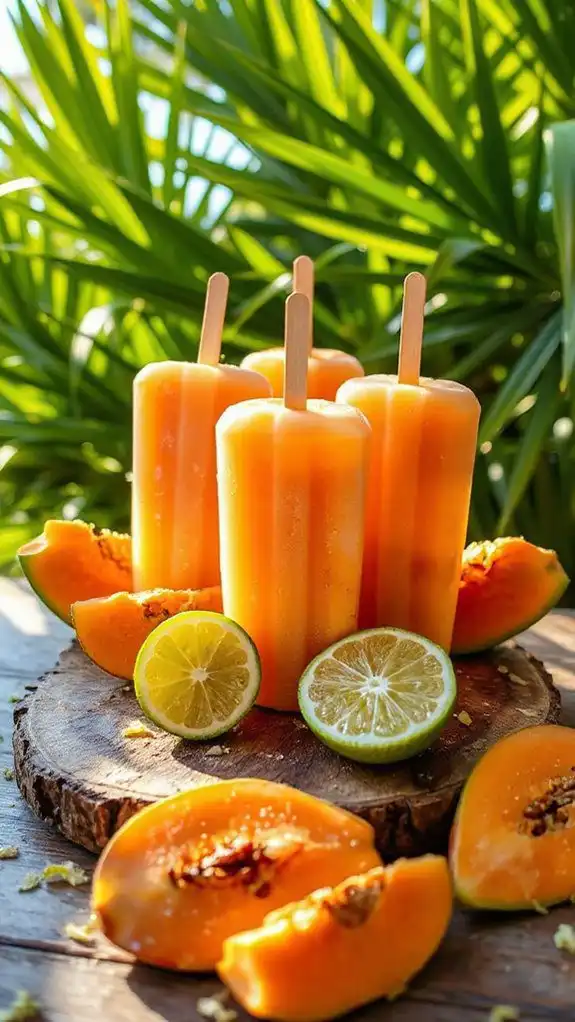tropical healthy easy dessert