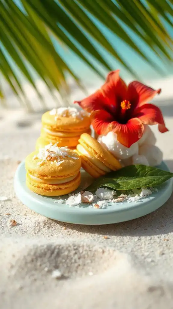 tropical mango coconut delights