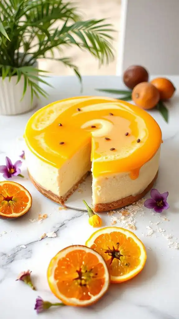 tropical passion fruit delight