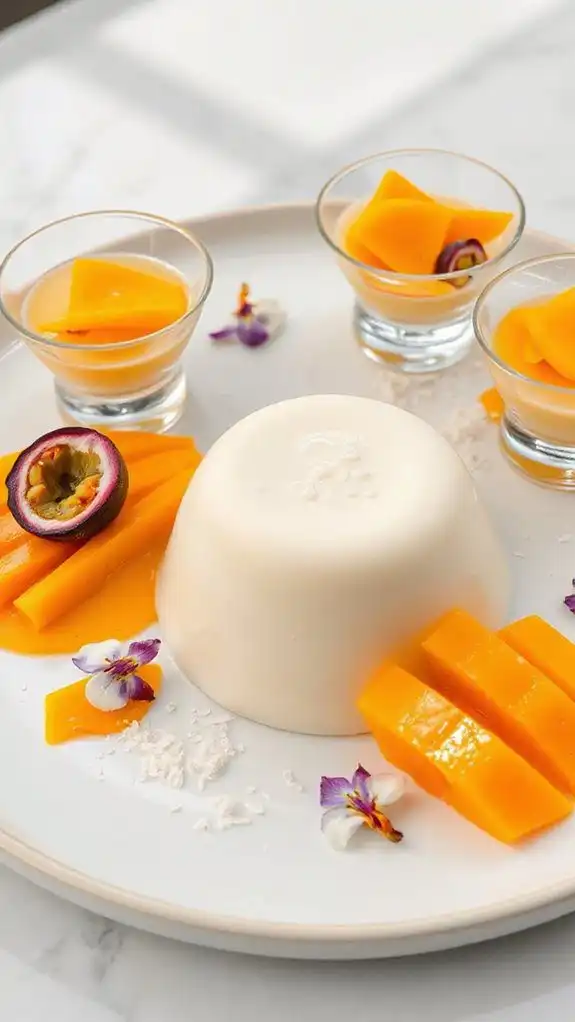 tropical summer jelly dessert tropical summer jelly dessert