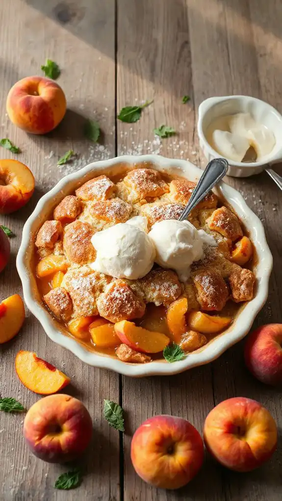 try peach cobbler next
