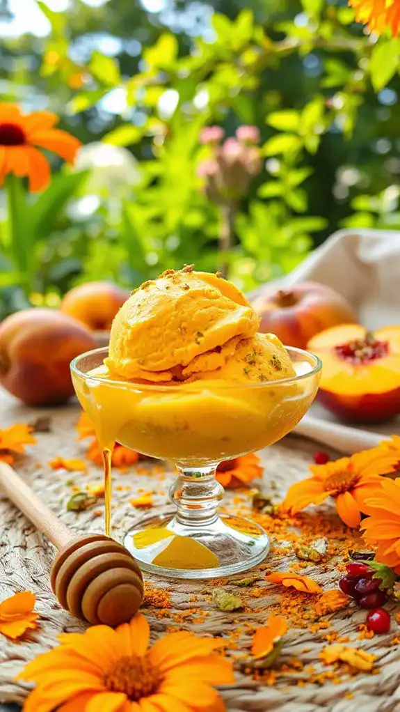 turmeric honey creamy delight