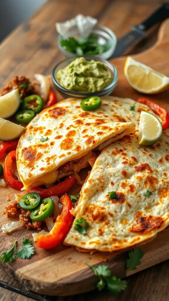 ultimate melty quesadilla cheese