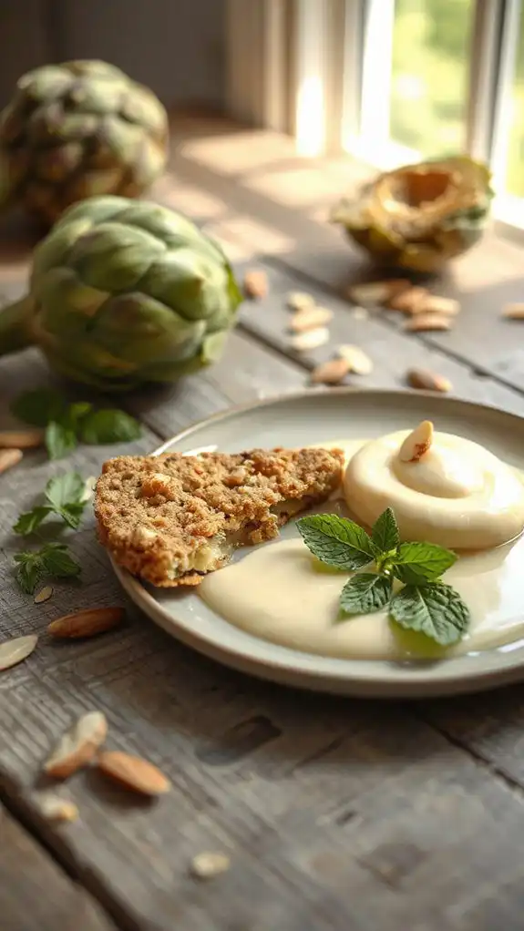 unique artichoke dessert delight
