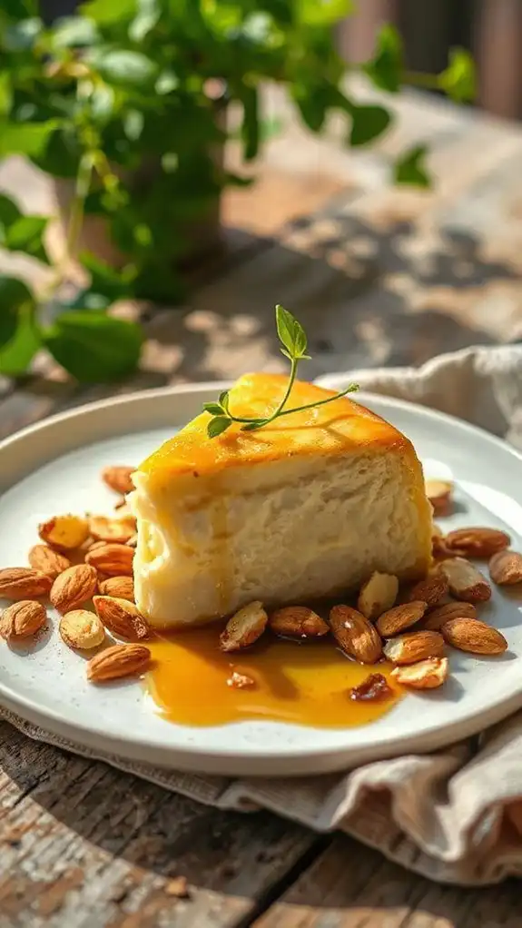 unique dessert with artichokes