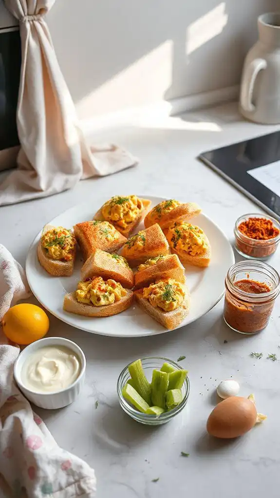 unique egg salad recipes