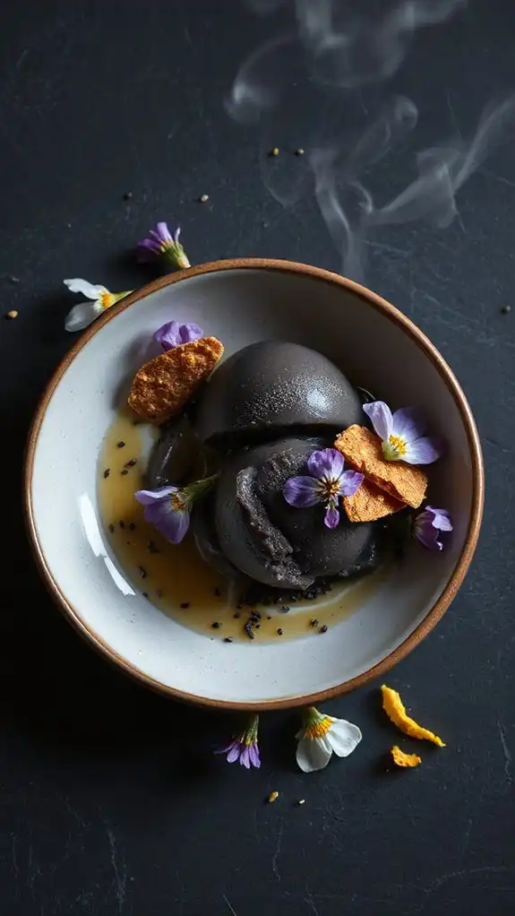 unique nutty frozen treat