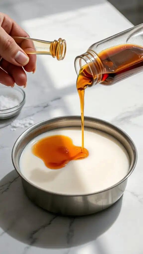 vanilla extract enhances dessert