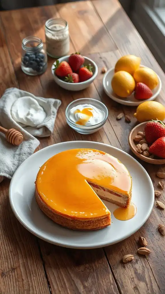 variations for honey cheesecake